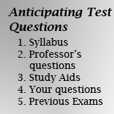 anticipating test